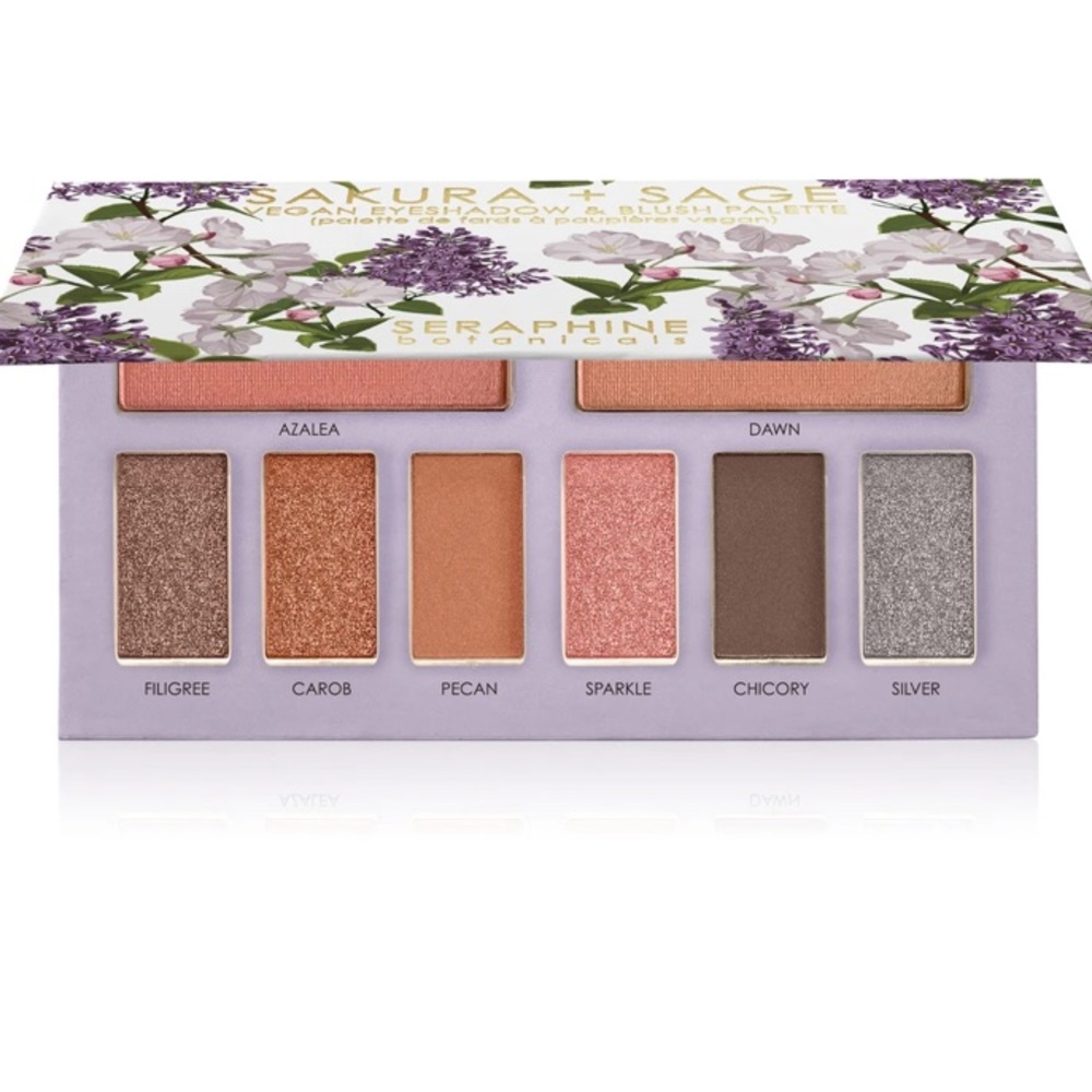 Vegan Eyeshadow + Blush Palette
